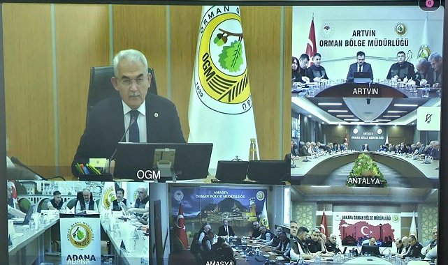 Sinop'ta Millî Ağaçlandırma Günü hazırlıkları
