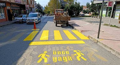 Sinop'ta yaya geçitleri yenileniyor