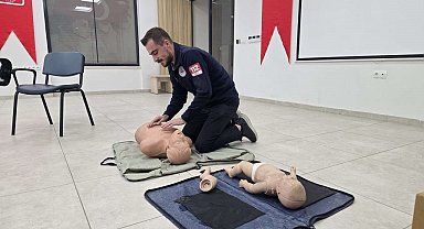 Şırnak'ta 112 personeline ilk yardım eğitimi verildi