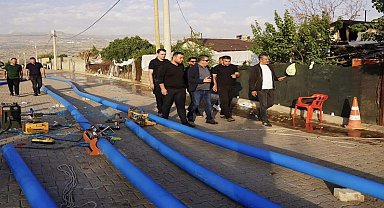Şırnak'ta afet konutlarında su altyapısı baştan yenileniyor