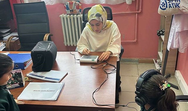 Şırnak'ta öğrencilerin işitme sağlığı için okullarda tarama başlatıldı