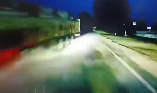 Şırnak'ta otobüsle tırın çarpıştığı kaza anı görüntüleri ortaya çıktı