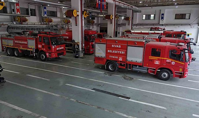 Sivas İtfaiyesi son 4 yılda 3 bin 92 yangına müdahale etti