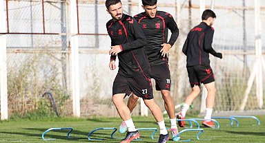 Sivasspor, Bandırmaspor maçı hazırlıklarını sürdürdü