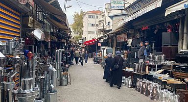 Sobacılar Çarşısı'nda kış hareketliliği: Sobalar 5 bin liradan başlıyor
