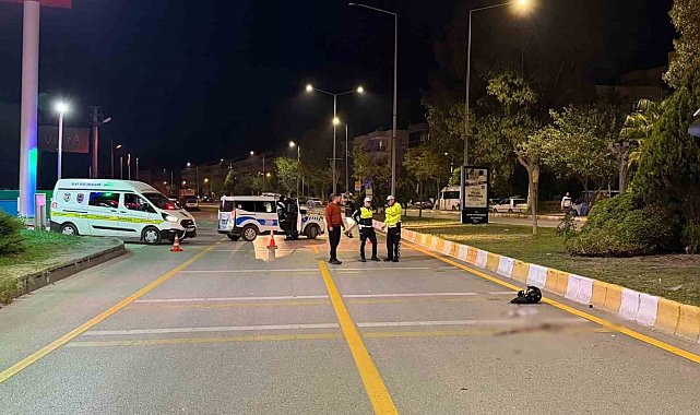Söke'de otomobille çarpışan motosikletin sürücüsü kurtarılamadı