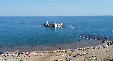 Sonbaharda deniz keyfi: Sıcaklıklar tekrar arttı sahillerde yoğunluk başladı