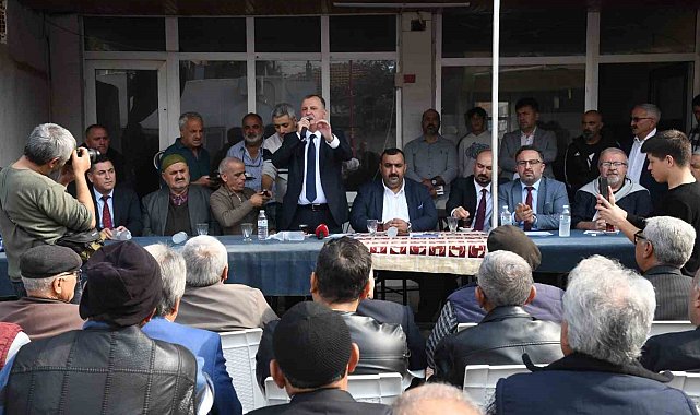 Spil Mahallesi'nden Başkan Balaban'a doğalgaz teşekkürü