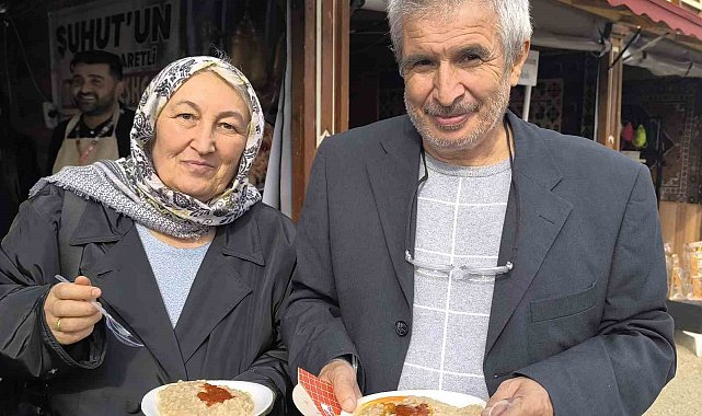 Şuhut'un tescilli keşkeği ve meşhur patatesi Gastro Afyon'da tanıtıldı