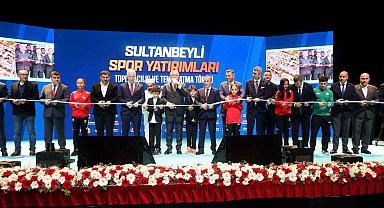 Sultanbeyli'de dev spor yatırımları: açılış ve temel atma töreni gerçekleştirildi