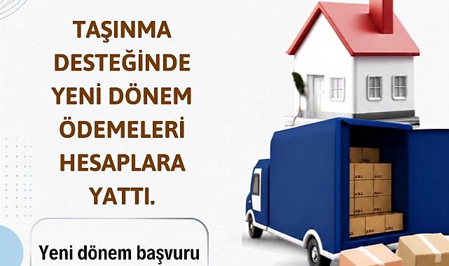 Taşınma desteği hesaplara yattı