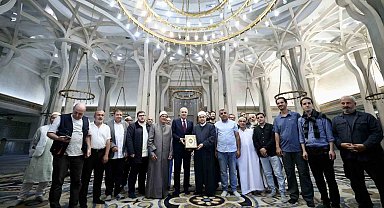TBMM Başkanı Kurtulmuş, Roma İslam Merkezi'ni ziyaret etti