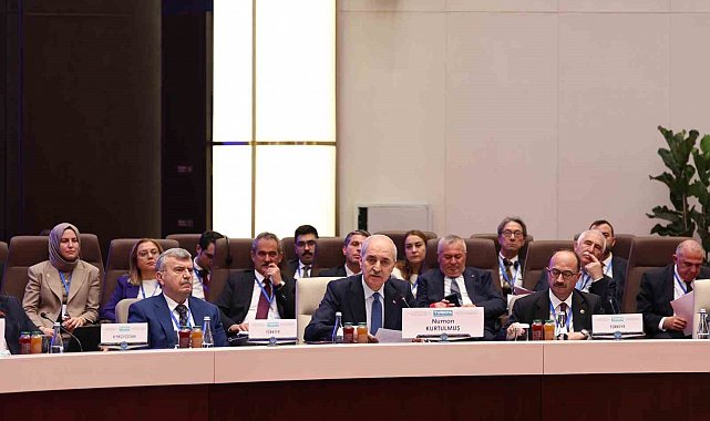 TBMM Başkanı Kurtulmuş, TÜRKPA 15. Genel Kurulu'nda konuştu: