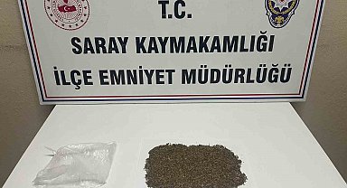 Tekirdağ'da narkotik uygulamalarında 32,5 gram bonzai ele geçirildi