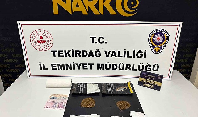 Tekirdağ'da uyuşturucu operasyonları: 45 şüpheli tutuklandı