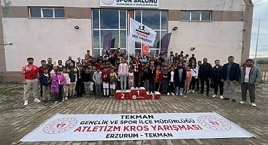 Tekman'da 144 öğrenci yarıştı: Dereceye girenler belli oldu