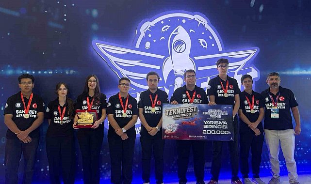 TEKNOFEST'te Şahinbey rüzgarı