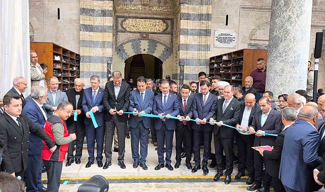 Tokat'ta 541 yıllık Gülbahar Hatun Camii yeniden ibadete açıldı