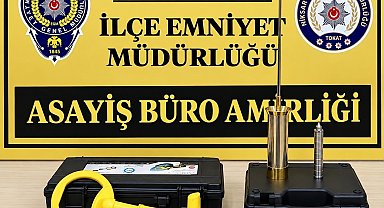 Tokat'ta kaçak defineciler suçüstü yakalandı