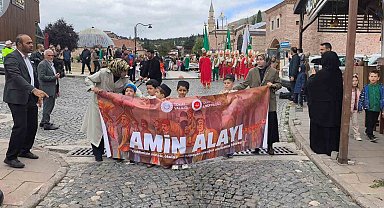 Tokat'ta minikler Osmanlı geleneğiyle eğitime adım attı