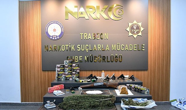 Trabzon'da 5 aylık takip uyuşturucu operasyonu ile sonuçlandı: 45 gözaltı