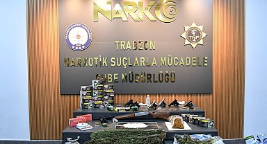 Trabzon'da 5 aylık takip uyuşturucu operasyonu ile sonuçlandı: 45 gözaltı