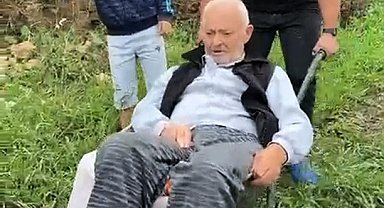 Trabzon'un Araklı ilçesinde diyaliz hastasının "yol" çilesi
