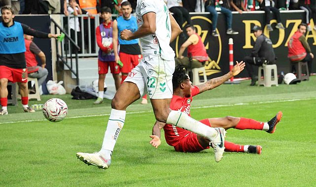 Trendyol Süper Lig: Amed Sportif Faaliyetler: 1 - Konyaspor: 0