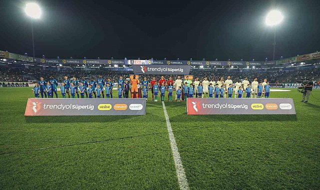 Trendyol Süper Lig: Çaykur Rizespor: 0 - Fenerbahçe: 1