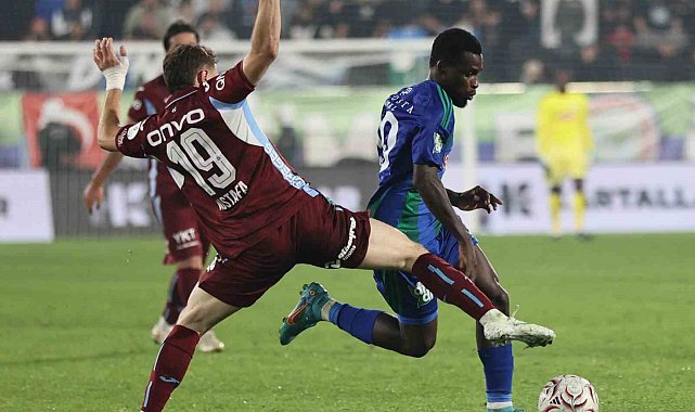 Trendyol Süper Lig: Çaykur Rizespor: 3 - Trabzonspor: 4