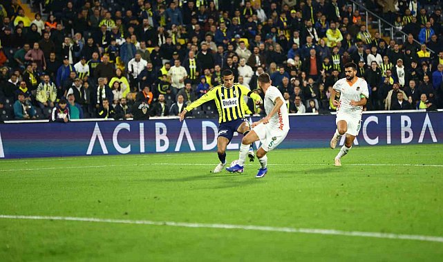 Trendyol Süper Lig: Fenerbahçe: 1 - Corendon Alanyaspor: 0