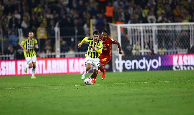 Trendyol Süper Lig: Fenerbahçe: 1 - Göztepe: 0