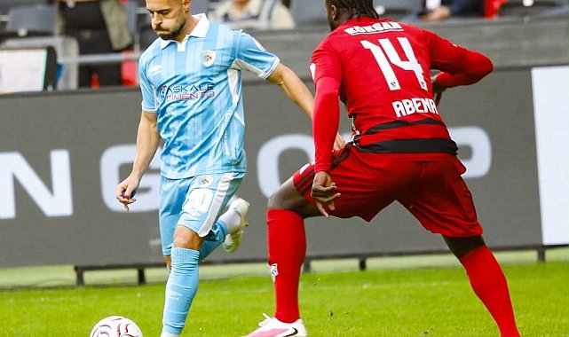 Trendyol Süper Lig: Gaziantep FK: 1 - Erzurumspor FK: 3
