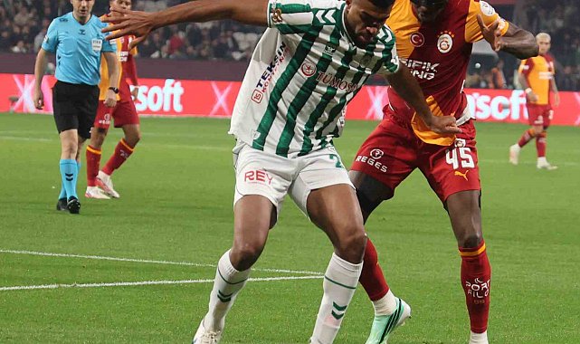 Trendyol Süper Lig: Konyaspor: 0 - Galatasaray: 2