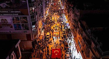 Turgutlu'da Cumhuriyet coşkusu meydanlara sığmadı
