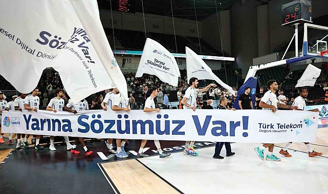 Türk Telekom COP31 mesajını Avrupa basketbol sahnesine taşıdı: "Yarına sözümüz var"