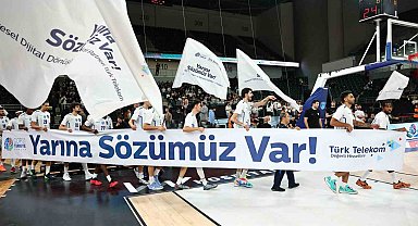 Türk Telekom COP31 mesajını Avrupa basketbol sahnesine taşıdı: "Yarına sözümüz var"