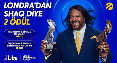 Turkcell'in "Shaq diye 5G" reklam kampanyasına London International Awards'tan çifte ödül