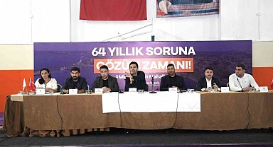 Tuzla'da 60 yıllık 726 parsel sorunu bakanlık desteğiyle çözüme yaklaştı