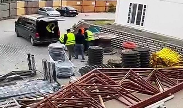 Tuzla'da şantiyeden 1 milyon 397 bin TL değerinde kablo çalan 3 şüpheli yakalandı