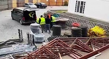 Tuzla'da şantiyeden 1 milyon 397 bin TL değerinde kablo çalan 3 şüpheli yakalandı