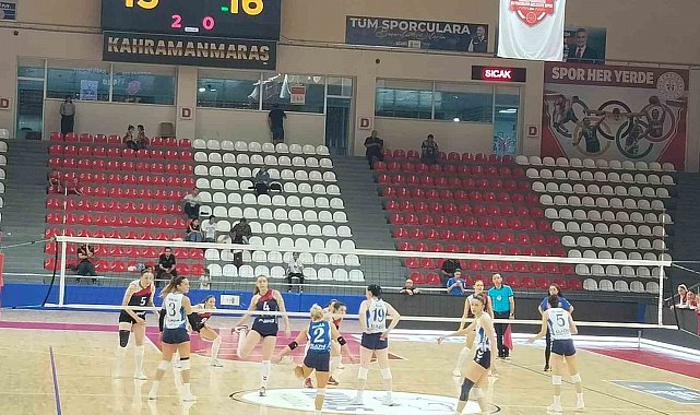 TVF 2. Lig: Kahramanmaraş Büyükşehir Belediyespor: 3 - Elazığ Belediyespor: 1