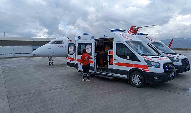 Uçak ambulans, 20 haftalık bebek için havalandı