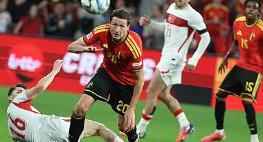 UEFA Uluslar Ligi: Belçika: 3 - Türkiye: 0