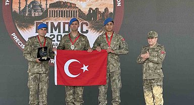 Uluslararası En İyi Askeri Uçangöz Yarışması'nda şampiyon Türkiye oldu