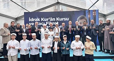 Ümraniye'de Hacı Fikret Canbaz Mescidi ve İdrak Kur'an Kursu açıldı