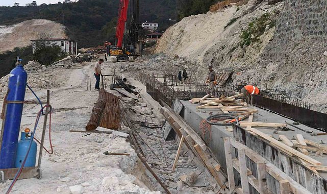 Ünye-Akkuş-Niksar yolu yılbaşına kadar ulaşıma açılacak