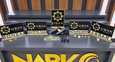 Uşak'ta 27 zehir taciri tutuklandı