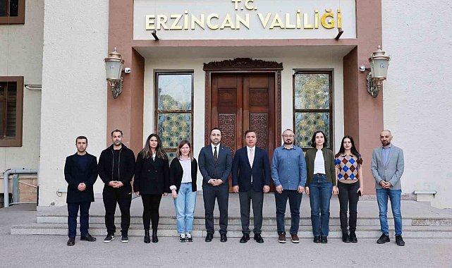 Vali Aydoğdu, İletişim Başkanlığı heyetini kabul etti