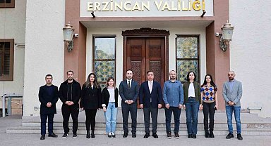 Vali Aydoğdu, İletişim Başkanlığı heyetini kabul etti